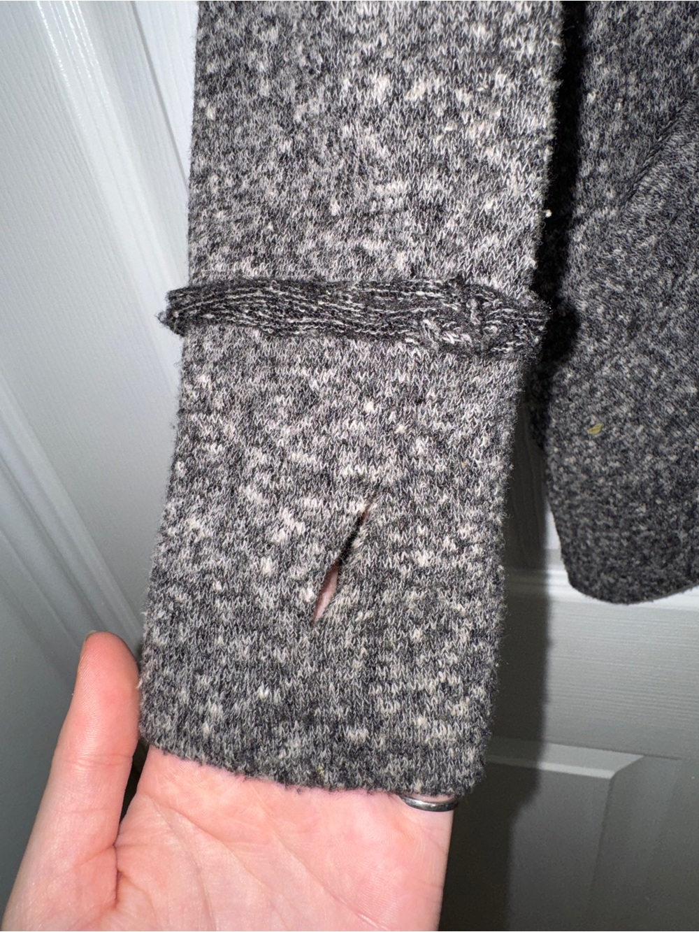Roots Marled Knit Cardigan Cozy Sweater XS/S - Picture 4 of 7